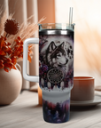 Tumbler - 40oz Grey Wolf