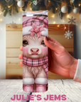 Tumbler - Christmas Highland Cow