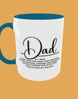 Fathers Day - Dad Defined; The Perfect Mug Gift for Father's Day