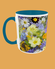 Mum - Floral Mug - Exquisite Ceramic Gift for Mum