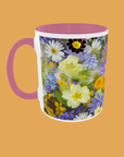 Mum - Floral Mug - Exquisite Ceramic Gift for Mum