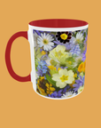 Mum - Floral Mug - Exquisite Ceramic Gift for Mum