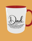 Fathers Day - Dad Defined; The Perfect Mug Gift for Father's Day