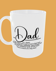 Fathers Day - Dad Defined; The Perfect Mug Gift for Father's Day