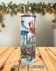 Tumbler - Christmas Cardinal