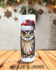 Tumbler - Christmas Owl