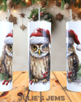Tumbler - Christmas Owl