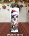 Tumbler - Christmas Owl