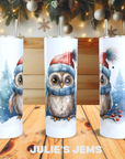 Tumbler - Christmas Owl