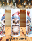 Tumbler - Christmas Owl
