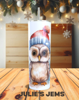 Tumbler - Christmas Owl