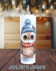 Tumbler - Christmas Owl