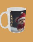 Christmas - Cute Dog with Hat