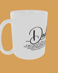 Fathers Day - Dad Defined; The Perfect Mug Gift for Father's Day