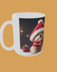 Christmas - Cute Dog with Hat