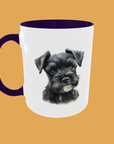 Dogs - Schnauzer Love: Adorable Puppy Mug