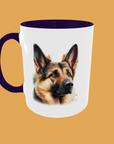 Dogs - German Shepherd Mug - A Perfect Gift for Dog Lovers