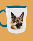 Dogs - German Shepherd Mug - A Perfect Gift for Dog Lovers