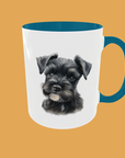Dogs - Schnauzer Love: Adorable Puppy Mug