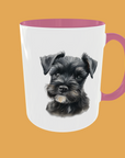 Dogs - Schnauzer Love: Adorable Puppy Mug