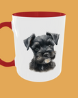 Dogs - Schnauzer Love: Adorable Puppy Mug