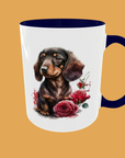 Dogs - Dachshund Ceramic Mug - Cute & Cozy Gift for Dog Lovers