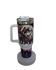 Pre-Made Grey Wolf 40oz Tumbler