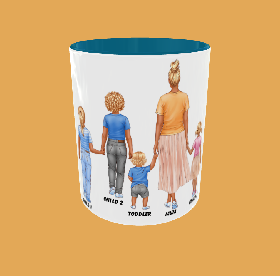 Personalised Family Mug - Option 1