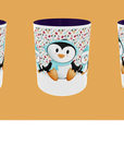 Christmas - Penguin with penguin background