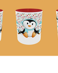 Christmas - Penguin with penguin background