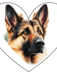 Coaster - Dogs - German Shepherd Coaster - A Perfect Gift for Dog Lovers