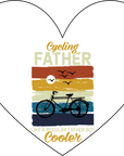 Coaster - Fathers Day - The Ultimate Gift for the Bike-Loving Dad - Cycling Father Coaster