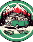 Coaster - Camper Van vintage Retro Adventure charm