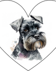 Coaster - Dogs - Adorable Schnauzer - Perfect Gift for Dog Lovers