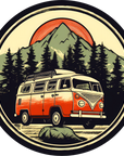 Coaster - Camper Van vintage Retro Adventure charm