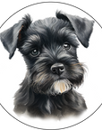 Coaster - Dogs - Schnauzer Love adorable puppy