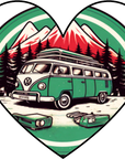 Coaster - Camper Van vintage Retro Adventure charm