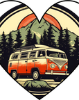 Coaster - Camper Van vintage Retro Adventure charm