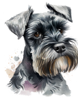 Coaster - Dogs - Adorable Schnauzer - Perfect Gift for Dog Lovers