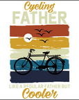 Coaster - Fathers Day - The Ultimate Gift for the Bike-Loving Dad - Cycling Father Coaster