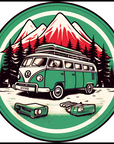 Coaster - Camper Van vintage Retro Adventure charm