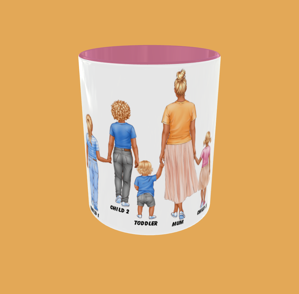 Personalised Family Mug - Option 1