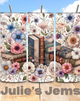 Tumbler - Floral Books