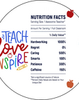 Teacher Coaster - Teach, Love, Inspire (2)