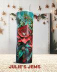 Tumbler - Christmas Floral 