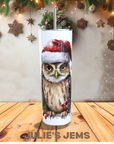 Tumbler - Christmas Owl 