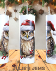 Tumbler - Christmas Owl 