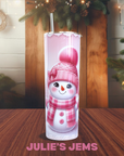 Tumbler - Christmas snowman 