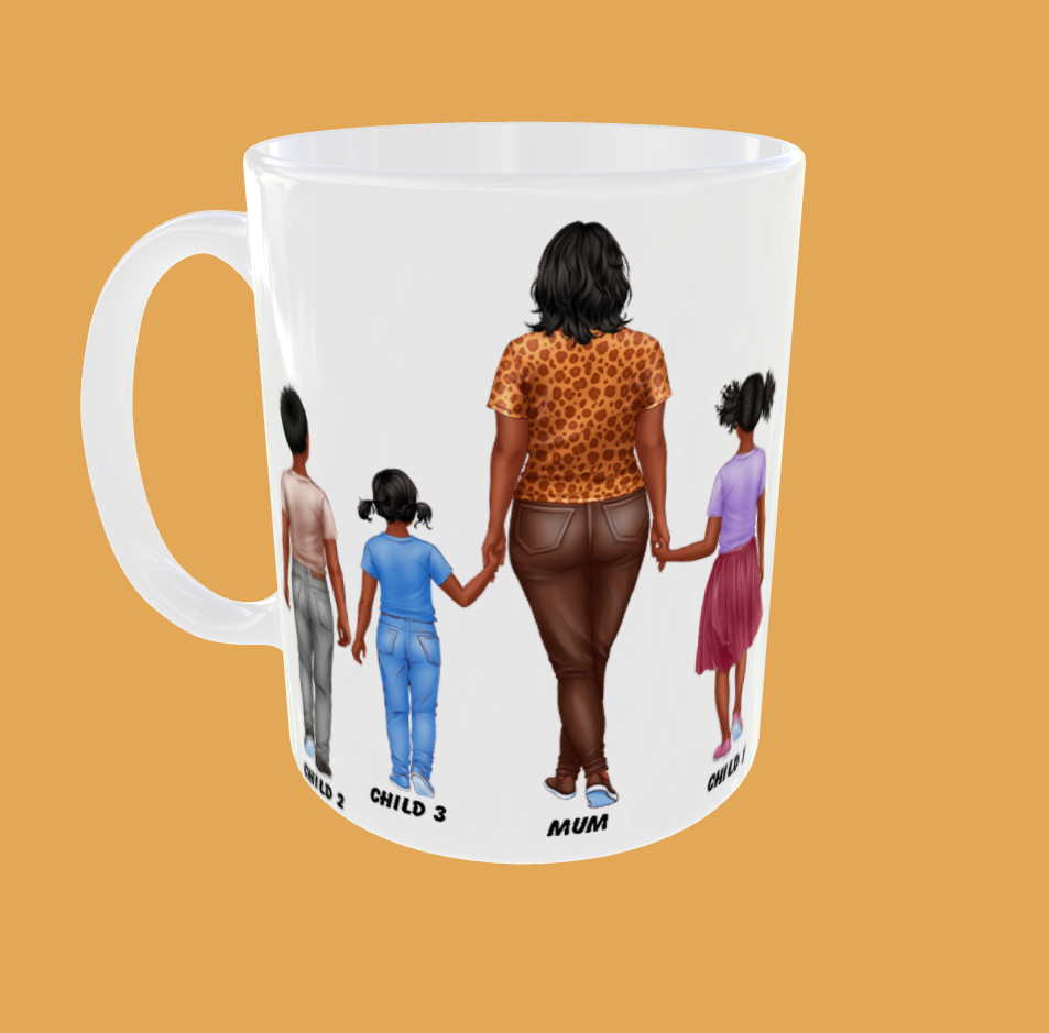 Personalised Family Mug - Option 1