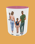 Personalised Mug - Standing Family